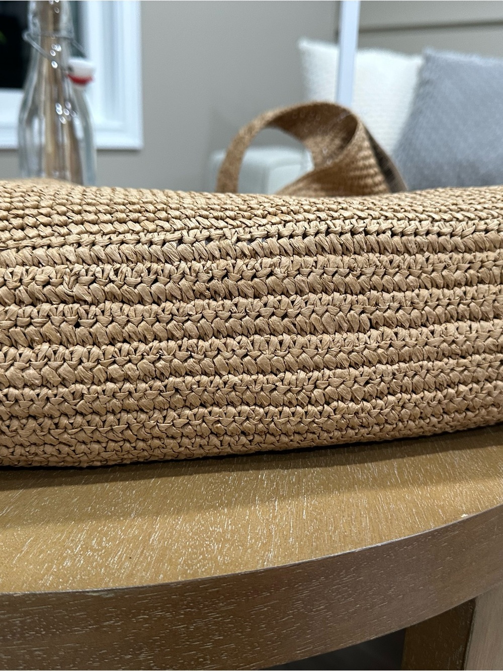 Coach Brooklyn Straw 39 Shoulder Bag - Picture 5 of 5